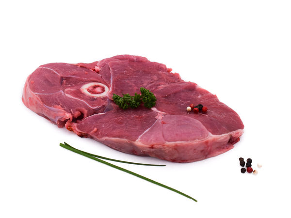 Tranches de gigot *** d'agneau français avec os x 4