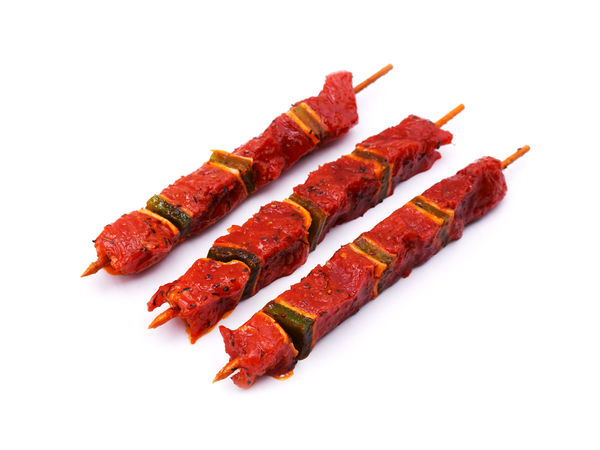 Brochettes de bœuf français marinées Far West x 8
