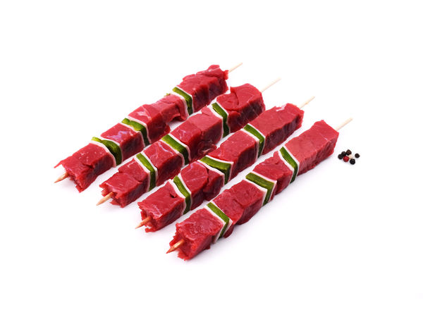 Brochettes de bœuf français x 8