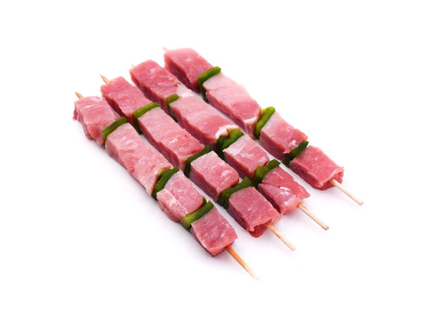 Brochettes de porc français x 8