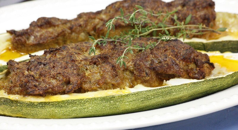 Courgettes farcies